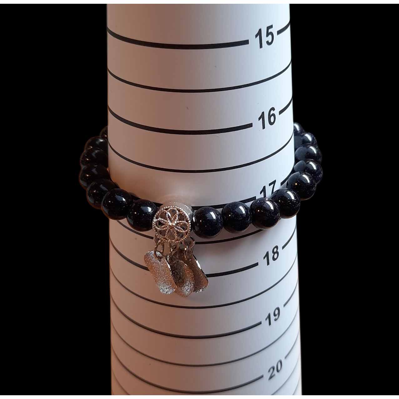Goldstone Beaded Bracelet