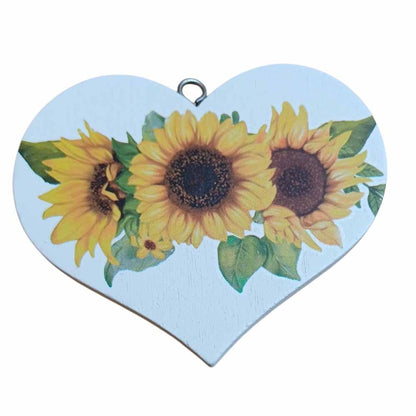 Decorative Hanging Hearts - Floral
