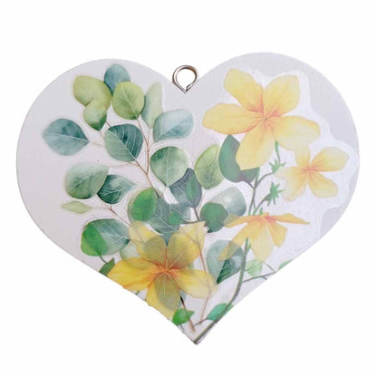 Decorative Hanging Hearts - Floral