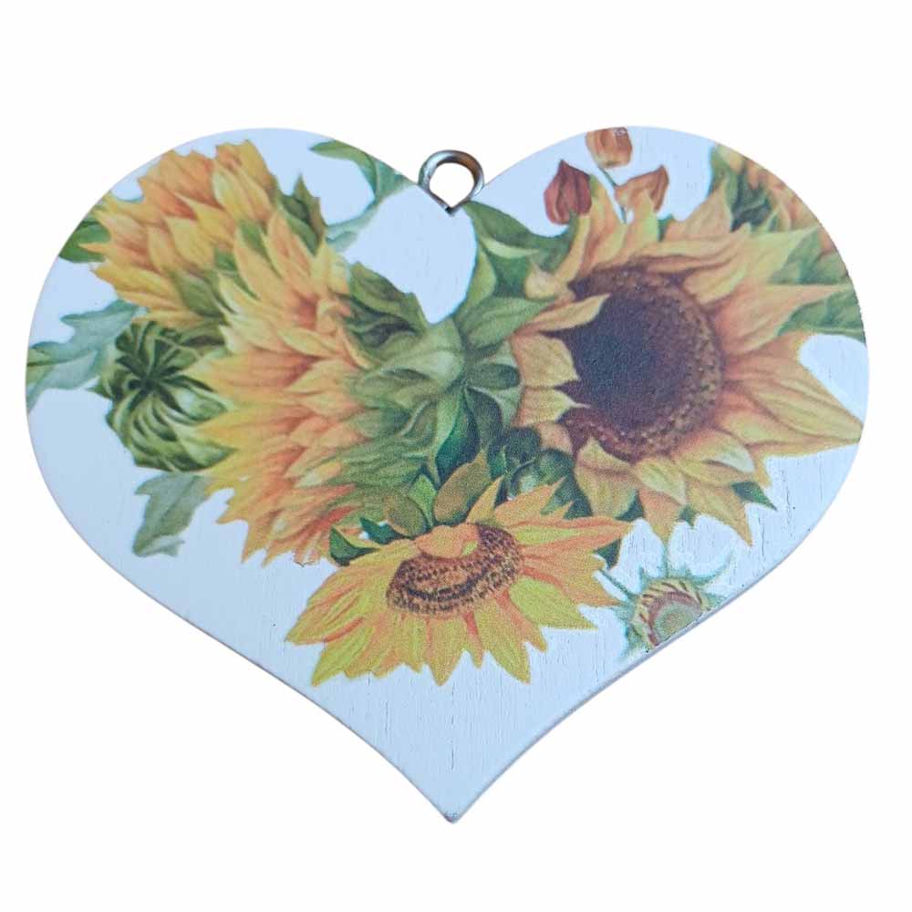 Decorative Hanging Hearts - Floral