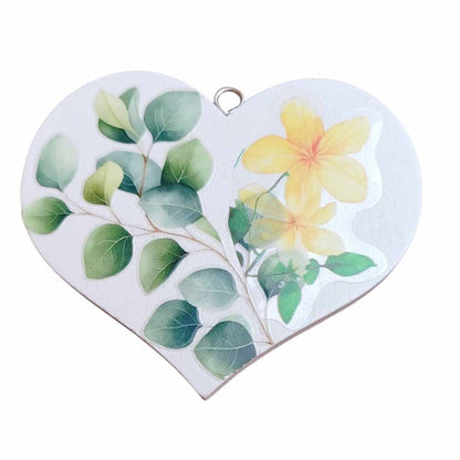 Decorative Hanging Hearts - Floral