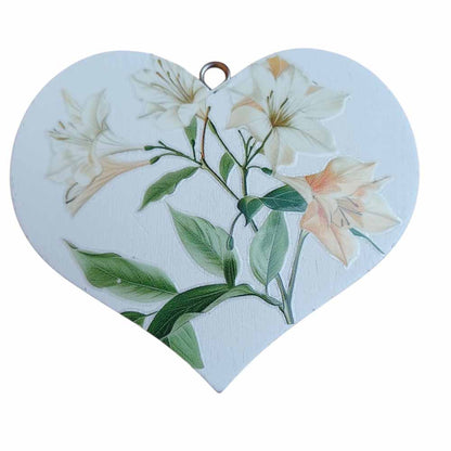 Decorative Hanging Hearts - Floral