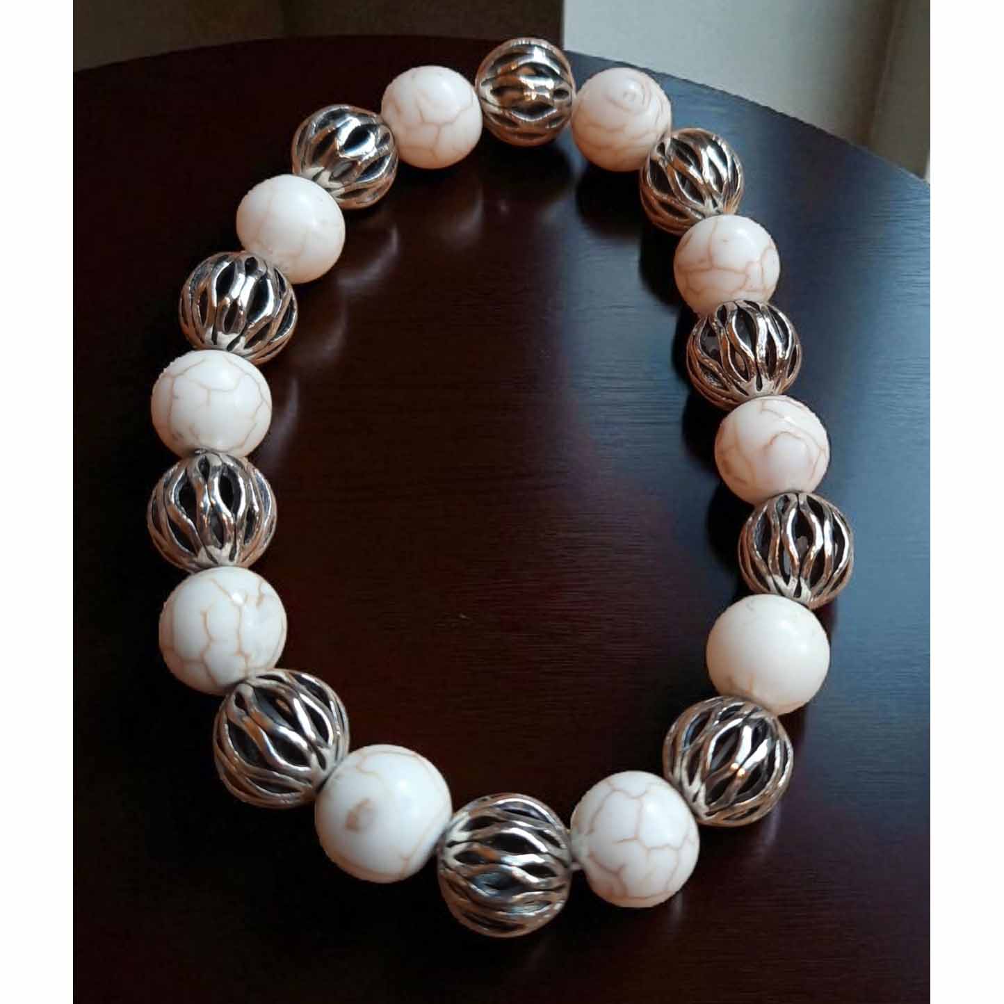 Chunky Howlite Bracelet