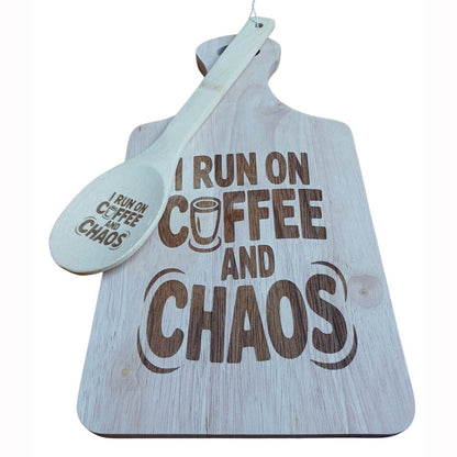 Chopping Board & Utensil Set