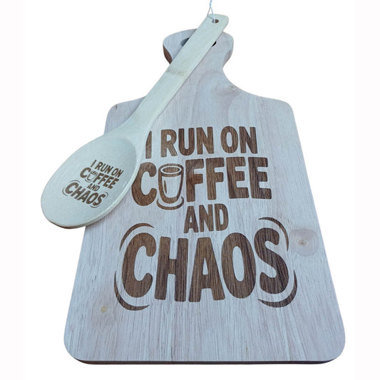 Chopping Board & Utensil Set