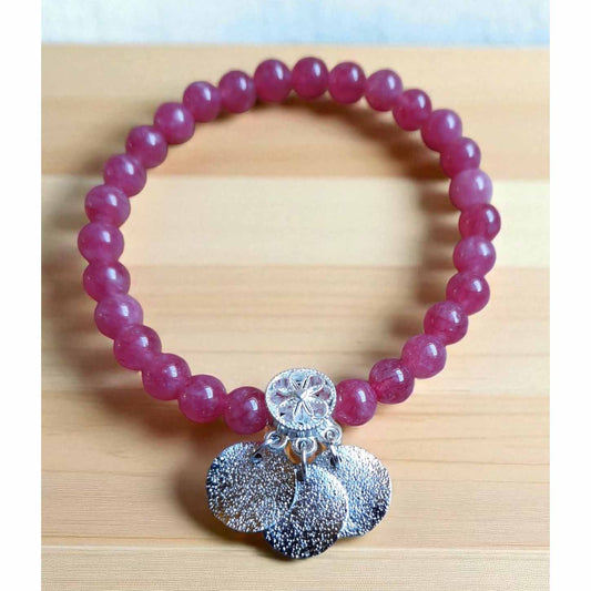 Pink Agate Bracelet