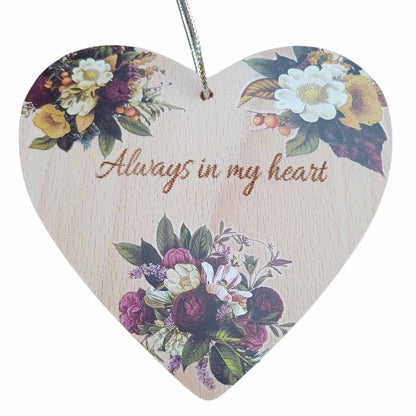 Decorative Beechwood Hearts
