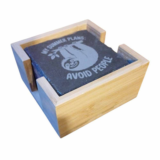 Set of 6 Coasters in Holder