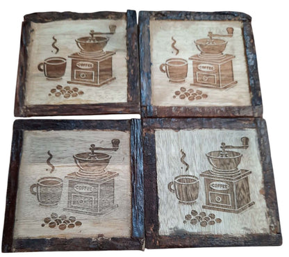 Rustic Wooden Coasters