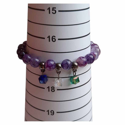 Dragon's Vein Bracelet - Genderqueer colours