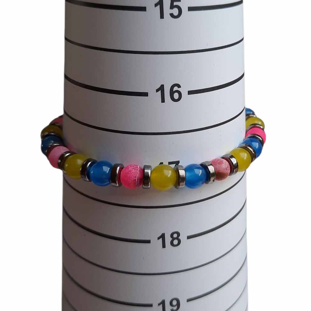Pan Colours Beaded Bracelet
