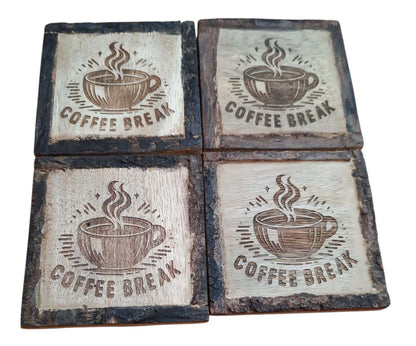 Rustic Wooden Coasters