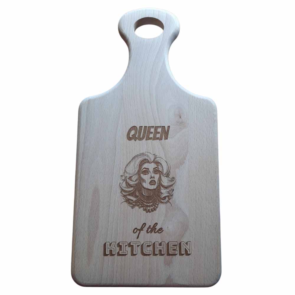 Queen of the Kitchen Chopping Board