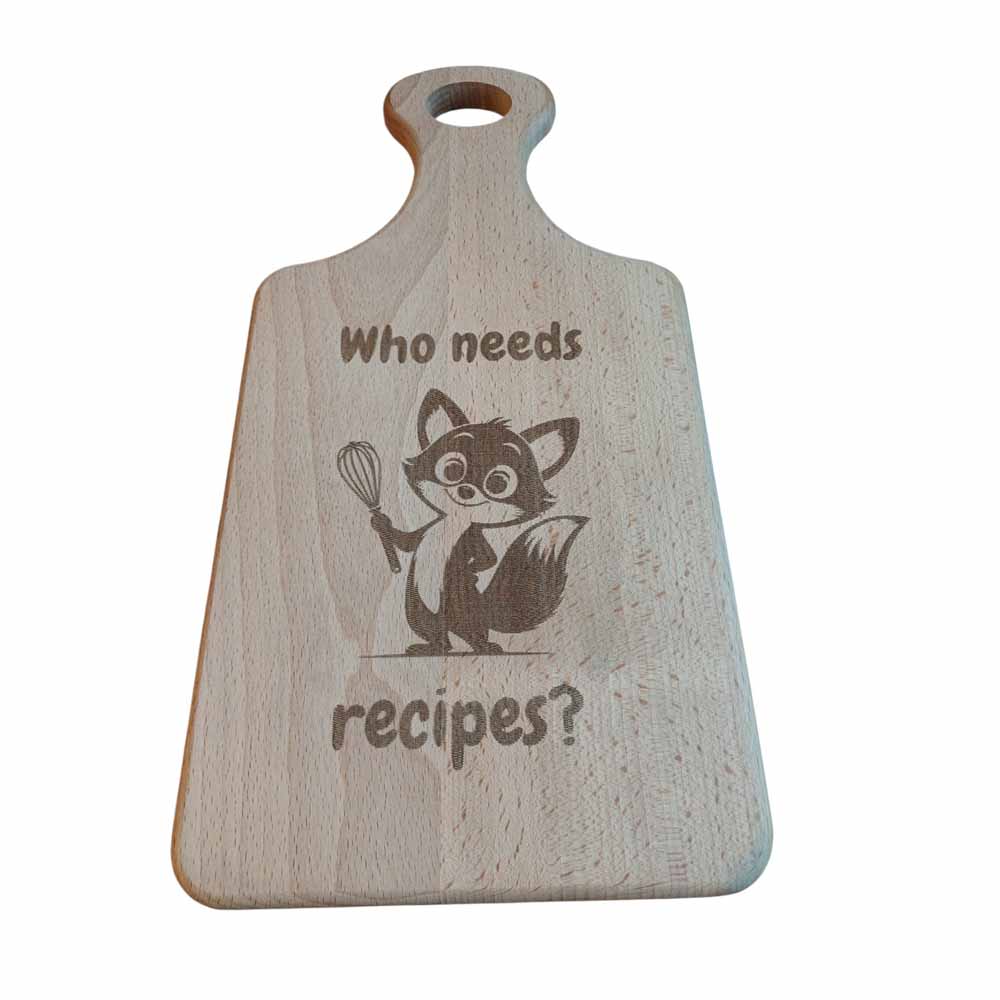 Who Needs Recipes?  Chopping Board