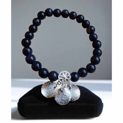 Goldstone Beaded Bracelet