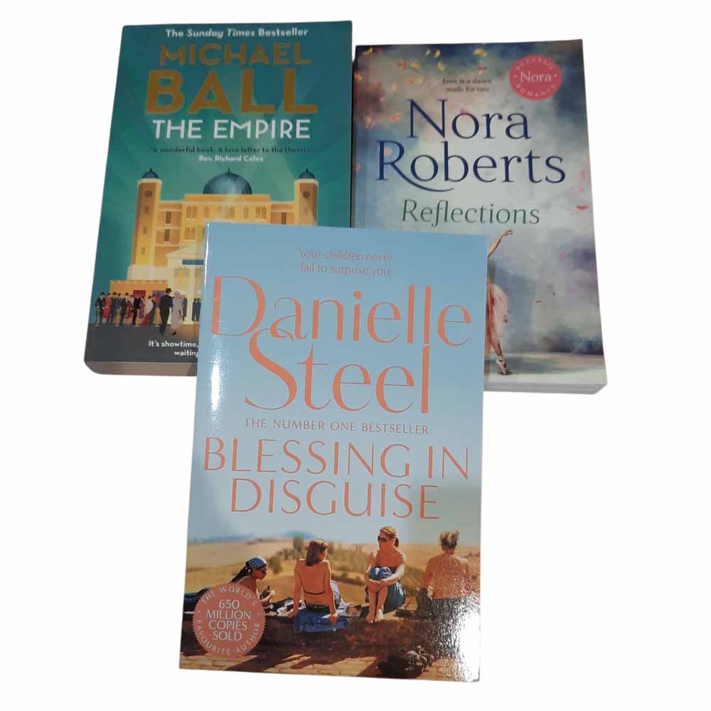 3x Novels:  Assorted Themes