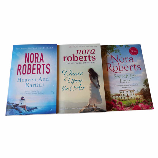 3x Nora Roberts Novels