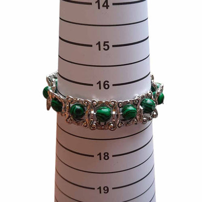 Malachite Beaded Bracelet