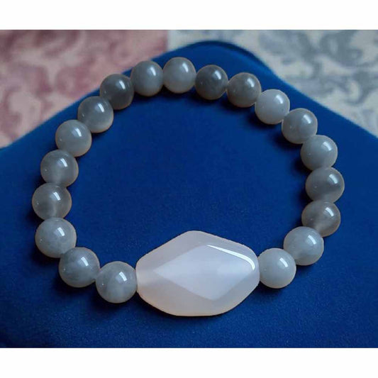 Grey Stone Bracelet