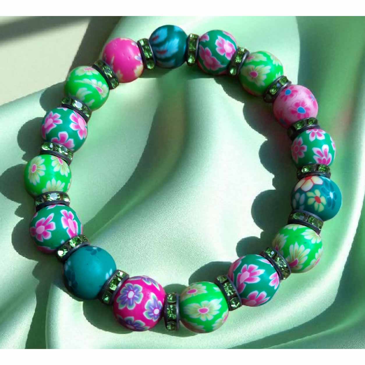 Chunky Polymer Clay Bracelets