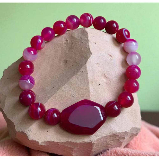 Pink Stone Bracelet