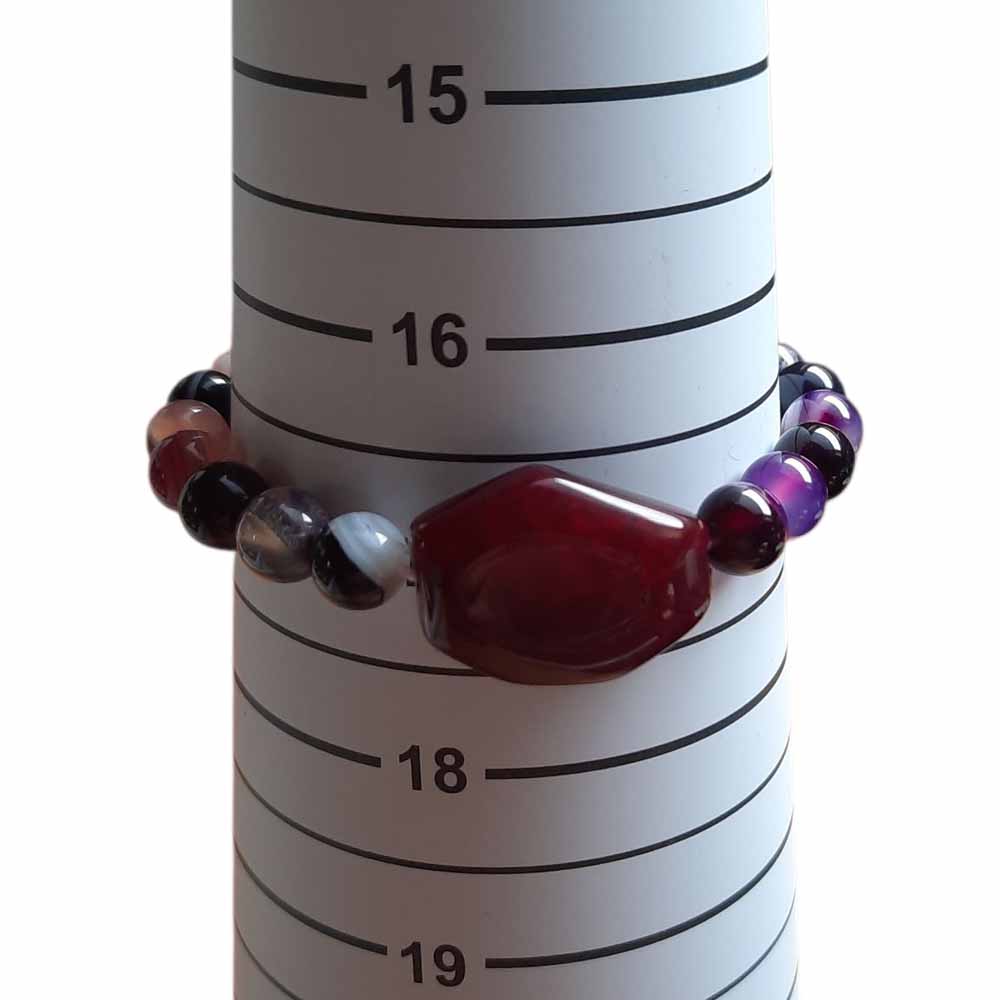 Purple Stone Bracelet