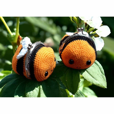 Crochet Bee Purses
