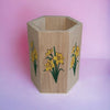 Decorative Wooden Pot / Pen Pot