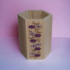 Decorative Wooden Pot / Pen Pot