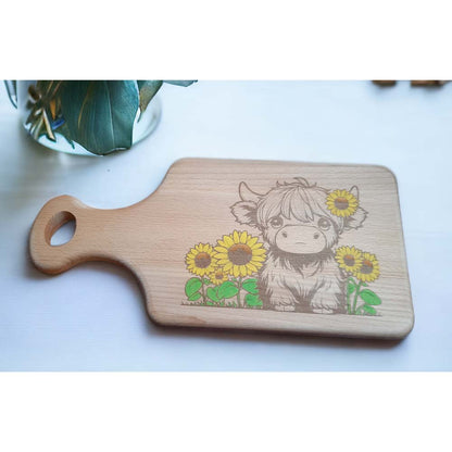 Decorative Paddle Chopping Boards