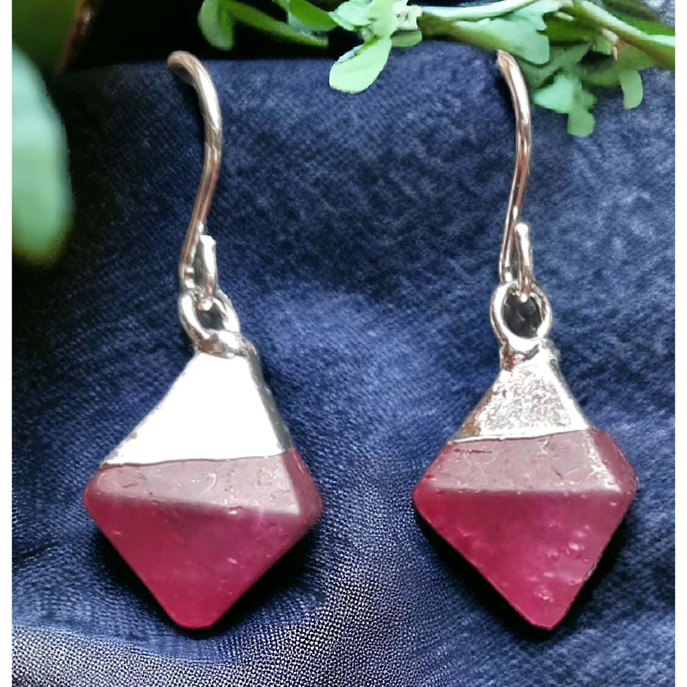 Silver & Quartz Earrings