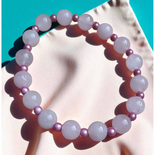 Rose Agate Bracelet
