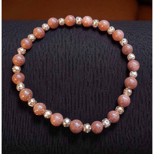 Goldstone Beaded Bracelet