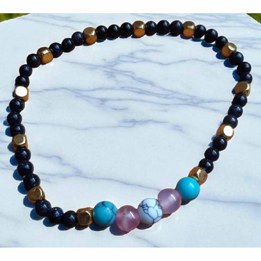 Beaded Bracelet - Trans Colours