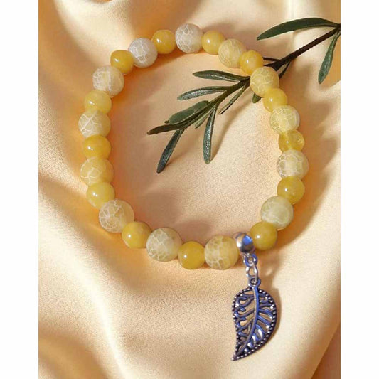Yellow Agate Bracelet