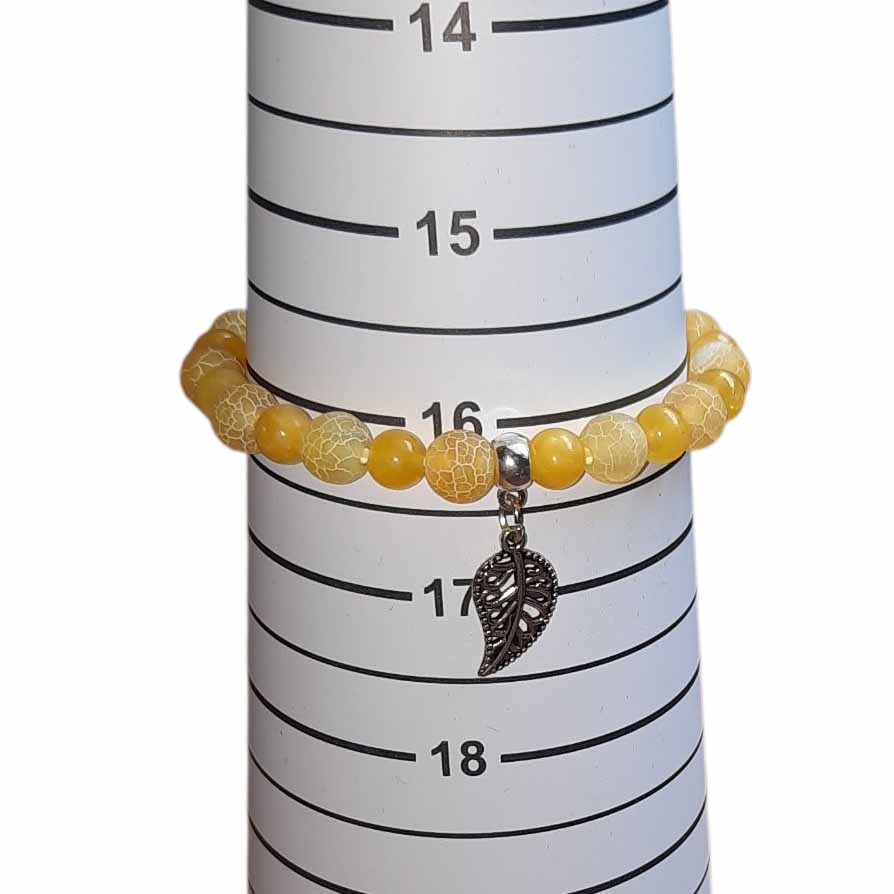 Yellow Agate Bracelet