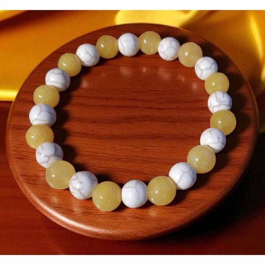 Yellow & Cream Bracelet