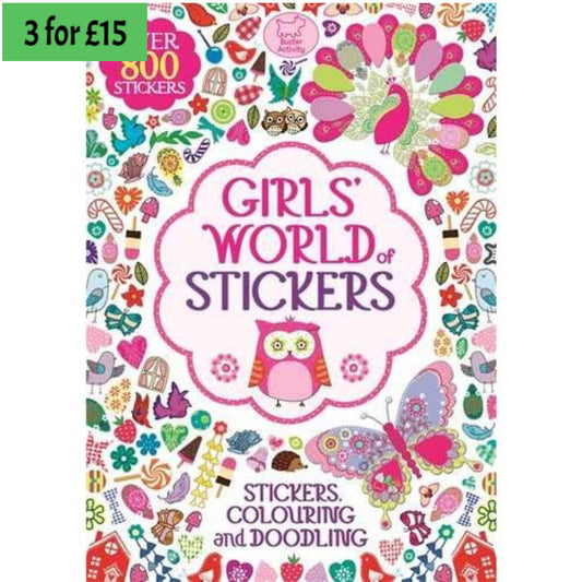 Girls' World of Stickers