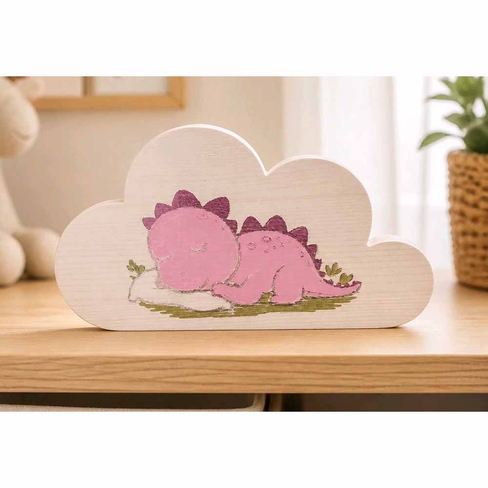 Sleeping Dino Decor