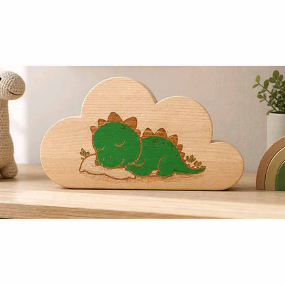 Sleeping Dino Decor