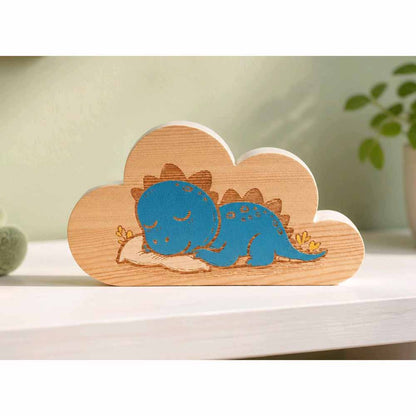 Sleeping Dino Decor