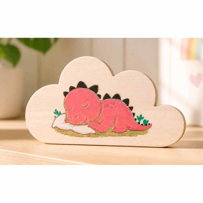 Sleeping Dino Decor