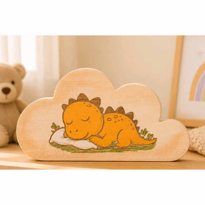 Sleeping Dino Decor