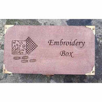 Embroidery Box & Contents