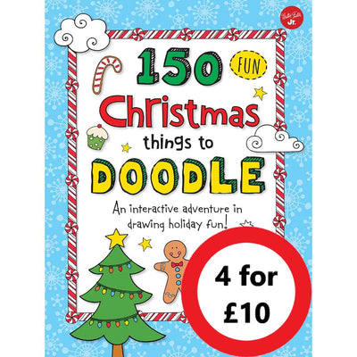 150 Fun Christmas Things to Doodle