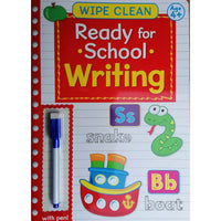 Early Learning Wipe Clean Books + Pen
