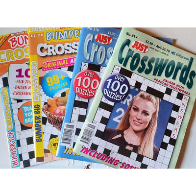 4 x Crosswords Magazines