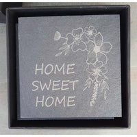 'Home Sweet Home' Coaster Set
