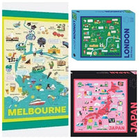 Map Puzzles - 500 pieces