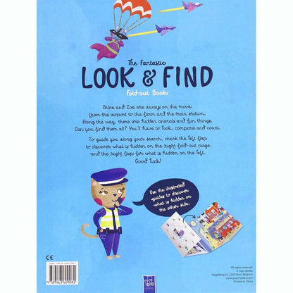 The Fantastic Look & Find Fold Out Book: On the Move